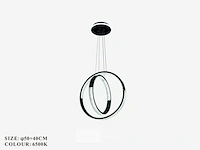 Kroonluchters led - 3 kleuren - afstandsbediening - dimbaar - art.nr. (x7085/40+50) - afbeelding 1 van  5