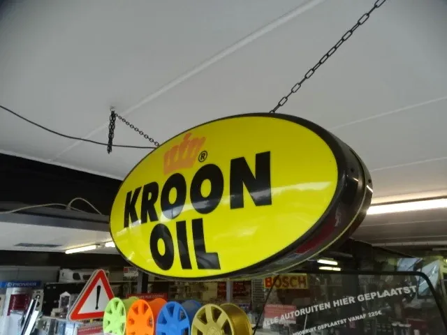 Kroonoil lichtreclame - afbeelding 2 van  2