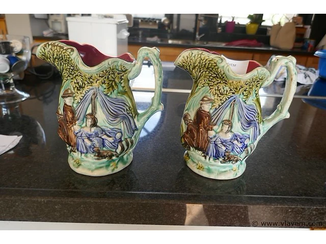 Kruiken majolica - afbeelding 2 van  3