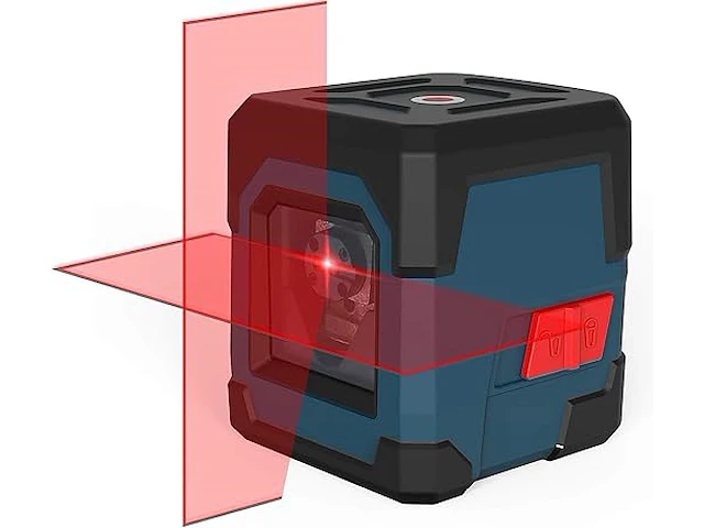 Kruislijnlaser, rockseed zelfbalancerende laserniveau 15m ± 0,2 mm/m, 360 ° - afbeelding 1 van  3