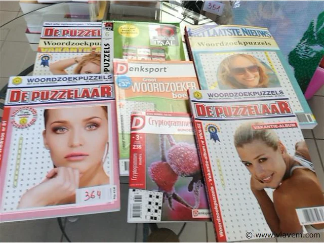 Kruiswoordraadsels - afbeelding 1 van  1