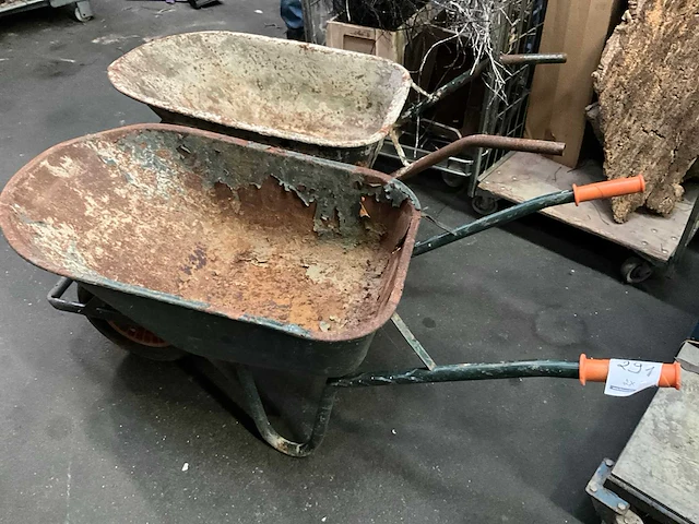 Kruiwagen (2x) - afbeelding 2 van  2