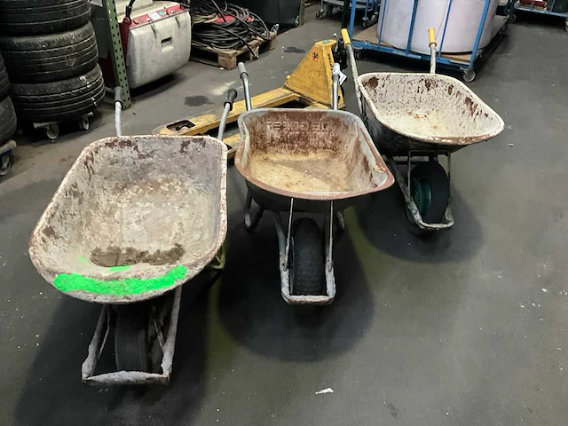 Kruiwagen (3x) - afbeelding 1 van  2