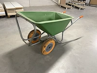 Kruiwagen met dubbele wielen - afbeelding 1 van  4