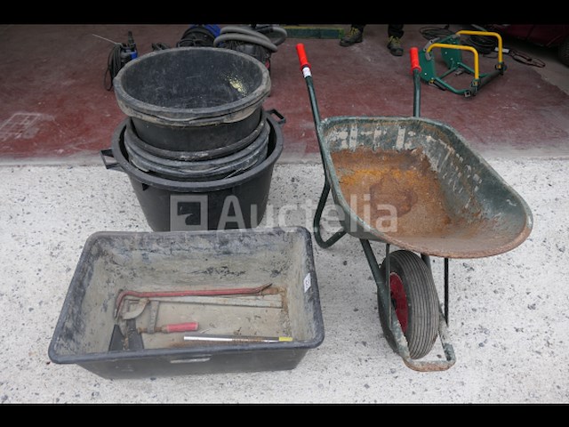 Kruiwagen, ronde schalen en rechthoekige schalen - afbeelding 9 van  9