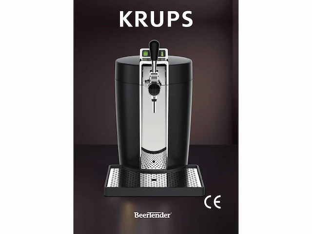 Krups - beertender - overige keukenapparatuur (2x) - afbeelding 1 van  5