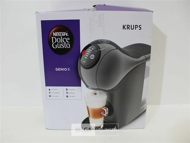 Krups genio s yy4948fd/kp240b10 dolce gusto koffiemachine - afbeelding 4 van  4