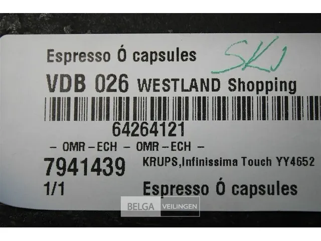 Krups infinissima touch yy4652 dolce gusto koffiemachine - afbeelding 3 van  3