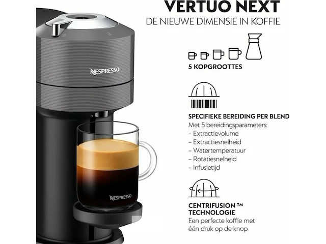 Krups magimix - nespresso - vertuo next - afbeelding 3 van  6