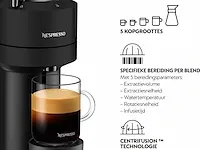 Krups vertuo next xn910n - koffiecupmachine - mat zwart - afbeelding 2 van  4