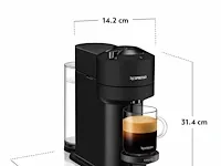 Krups vertuo next xn910n - koffiecupmachine - mat zwart - afbeelding 3 van  4