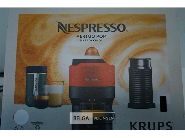Krups vertuo pop wh yy4885fd nespressomachine - afbeelding 2 van  3