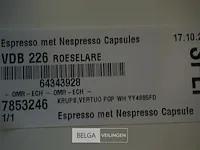 Krups vertuo pop wh yy4885fd nespressomachine - afbeelding 3 van  3