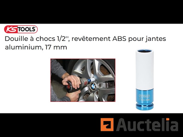 Ks tools 1/2 slagdop 17 mm - afbeelding 1 van  1