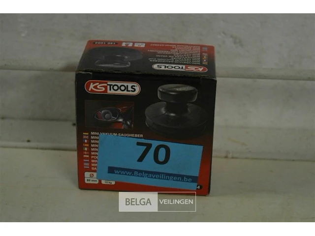 Ks tools gereedschapzwart rubber - afbeelding 2 van  3