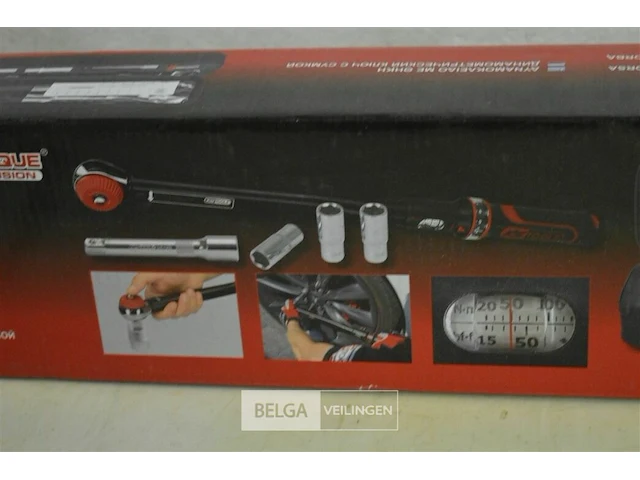 Ks tools momentsleutelset met draaiknop-omsteekvierkant - afbeelding 3 van  4