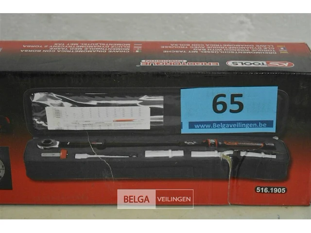 Ks tools momentsleutelset met draaiknop-omsteekvierkant - afbeelding 4 van  4