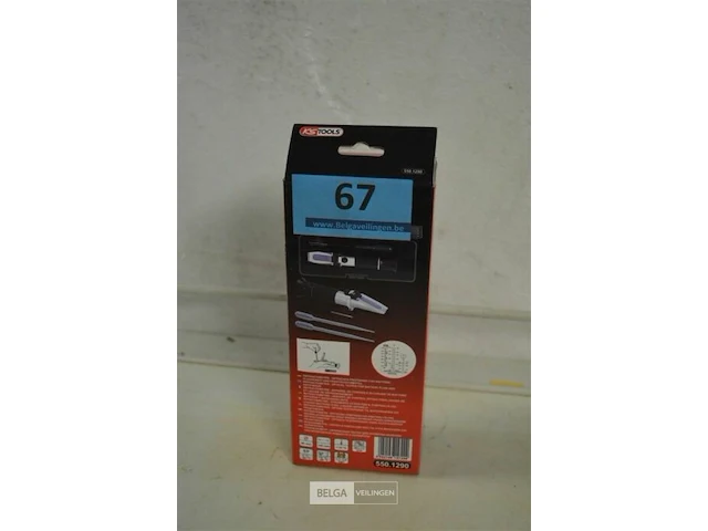 Ks tools refractometer koelvloeistof / accuzuur - afbeelding 1 van  4