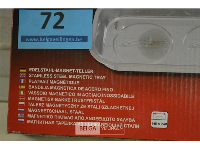 Ks tools roestvrijstalen magneetplaat - afbeelding 4 van  4