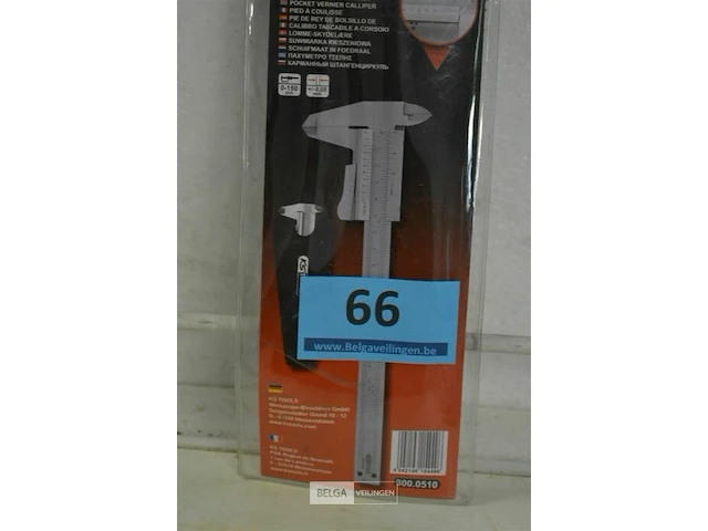 Ks tools schuifmaat in foedraal 0-150mm, 235mm - afbeelding 3 van  3