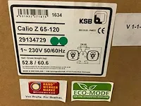 Ksb calio z 65-120 dubbele circulatiepomp - afbeelding 5 van  14