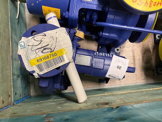 Ksb etanorm g4 50-200 centrifugaalpomp (2x) - afbeelding 1 van  7