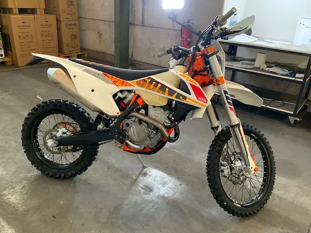 Ktm enduro 350exc-f motorfiets - afbeelding 12 van  17
