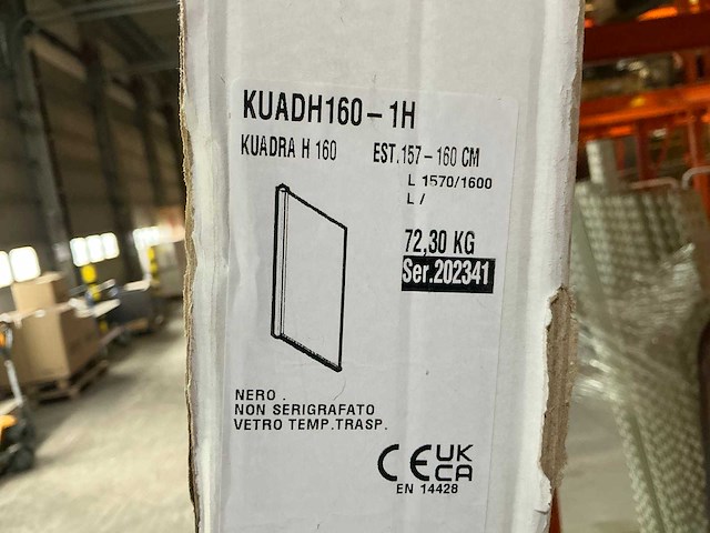 Kuadra kuadh-160 douchewand - afbeelding 3 van  3