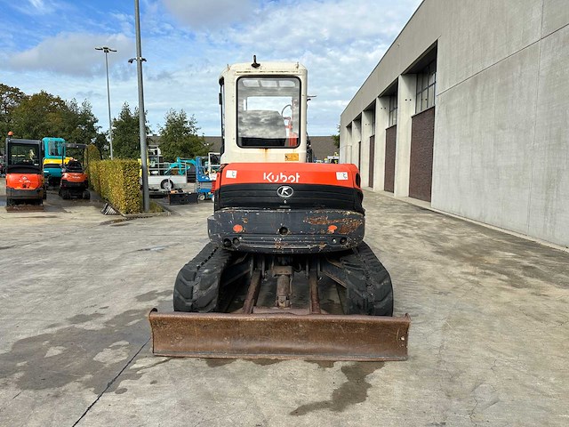 Kubota - 2005 - u45 - 3 - midigraafmachine - afbeelding 31 van  35