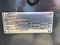 Kubota - 2012 - kx155-3 - midigraafmachine - afbeelding 38 van  44