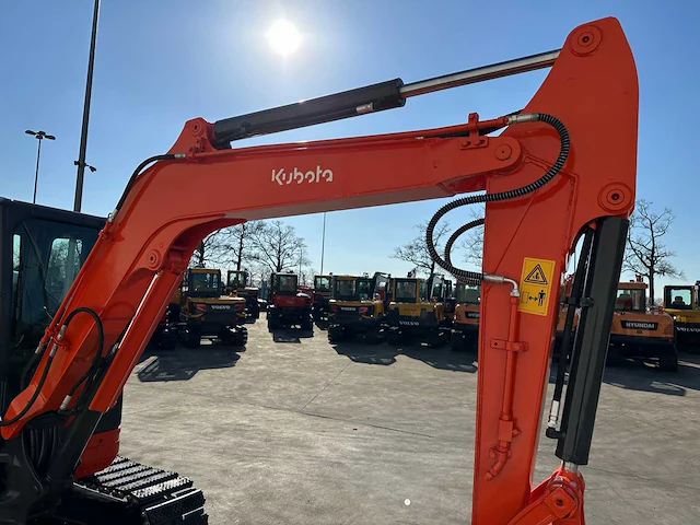 Kubota - 2012 - kx155-3 - midigraafmachine - afbeelding 4 van  44