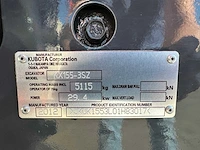 Kubota - 2012 - kx155-3 - midigraafmachine - afbeelding 38 van  44