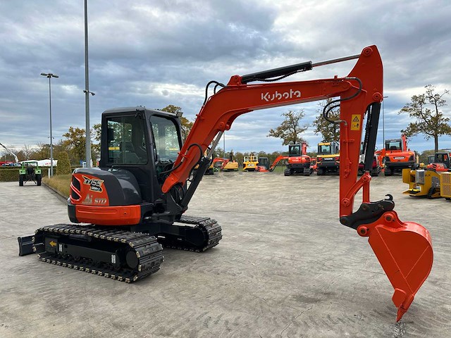Kubota - 2012 - kx155-3sz - midigraafmachine - afbeelding 23 van  36