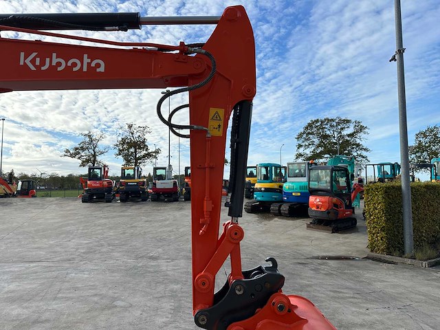 Kubota - 2012 - kx155-3sz - midigraafmachine - afbeelding 15 van  47