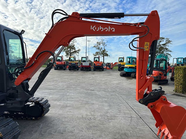 Kubota - 2012 - kx155-3sz - midigraafmachine - afbeelding 17 van  47