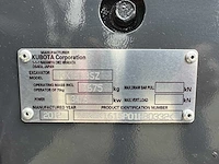 Kubota - 2012 - kx161-3 - midigraafmachine - afbeelding 39 van  45