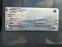 Kubota - 2012 - kx161-3 - midigraafmachine - afbeelding 35 van  41