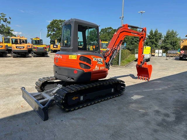 Kubota - 2013 - kx155-3 - midigraafmachine - afbeelding 4 van  37