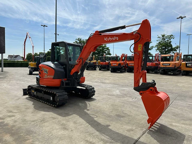 Kubota - 2015 - kx155-5 - midigraafmachine - afbeelding 23 van  47