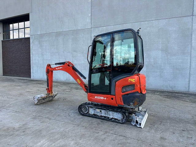 Kubota - 2016 - kx016-4 - midigraafmachine - afbeelding 33 van  36