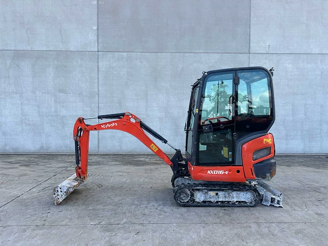 Kubota - 2016 - kx016-4 - midigraafmachine - afbeelding 34 van  36