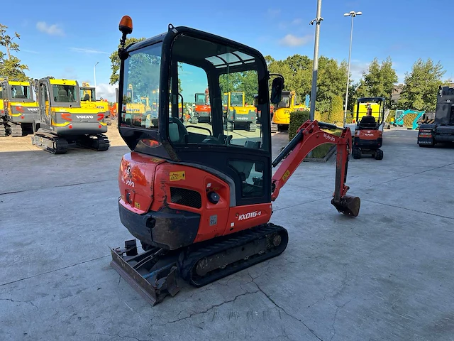 Kubota - 2016 - kx016-4 - midigraafmachine - afbeelding 33 van  38