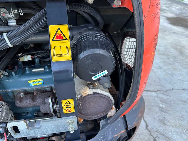 Kubota - 2016 - kx016-4 - midigraafmachine - afbeelding 18 van  38