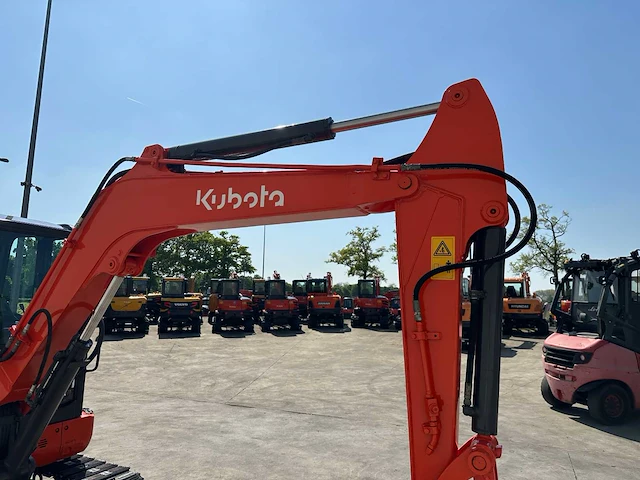 Kubota - 2016 - kx155-5 - midigraafmachine - afbeelding 4 van  47
