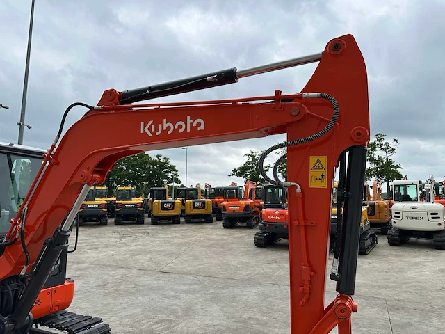 Kubota - 2016 - kx155-5 - midigraafmachine - afbeelding 4 van  45
