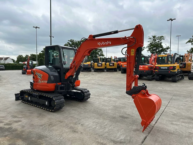 Kubota - 2016 - kx155-5 - midigraafmachine - afbeelding 23 van  45