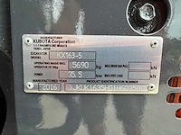 Kubota - 2016 - kx163-5 - midigraafmachine - afbeelding 36 van  42