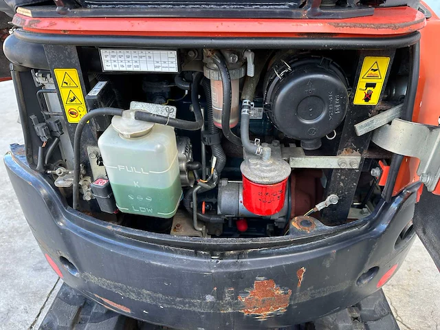 Kubota - 2016 - u17-3 - minigraafmachine - afbeelding 15 van  34