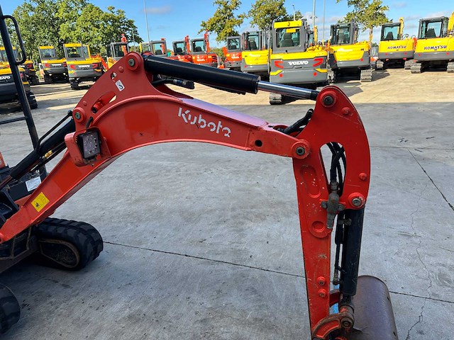 Kubota - 2016 - u17-3 - minigraafmachine - afbeelding 4 van  34