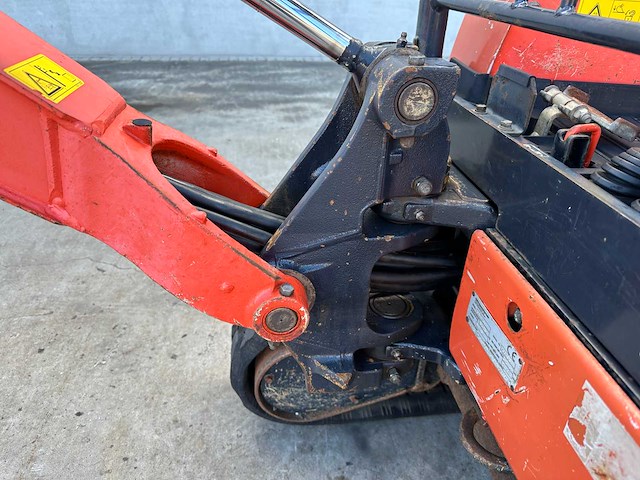 Kubota - 2016 - u17-3 - minigraafmachine - afbeelding 6 van  34